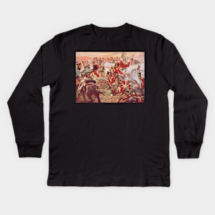 Battle of Quatre Bras 1815 Kids Long Sleeve T-Shirt